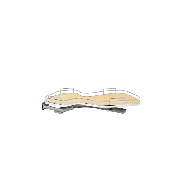 Rev-A-Shelf Steel, Natural, 33 in W, 6.5 in H, 21.88 in D, 21.88 in L, Light Brown 5371-15-MP-L - main